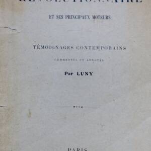 Révolution machine révolutionnaire et ses principaux moteurs