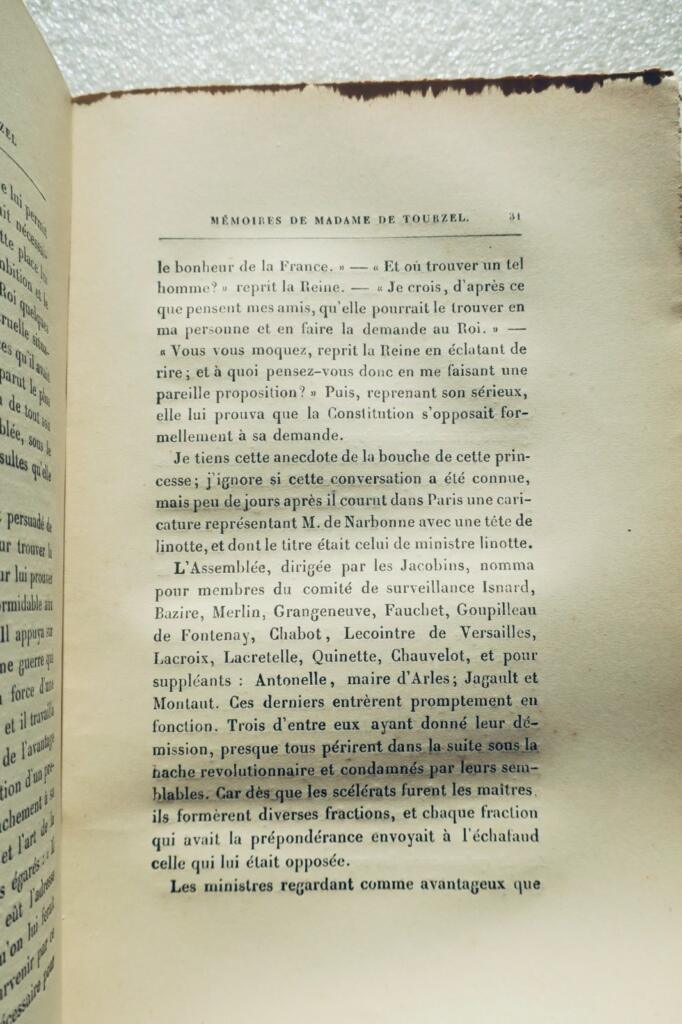 Erinnerungen aus der Französischen Revolution
