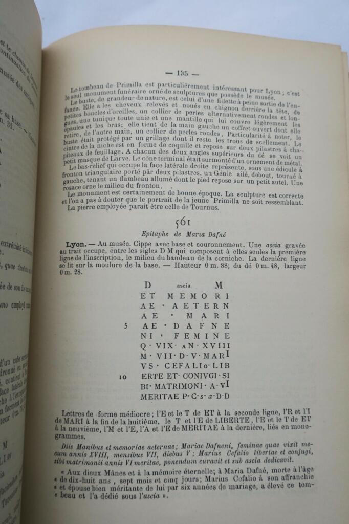 Review of Epigraphy in Southern France