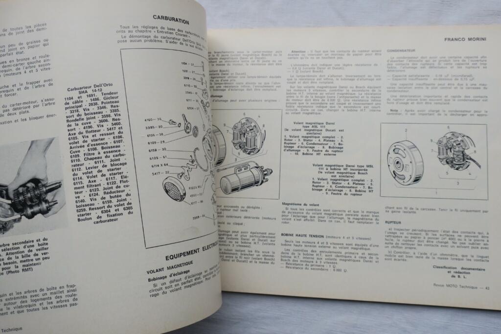 Technical Review of Franco Morini and Suzuki