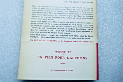 REY FREDERIC Un fils pour l'automne – Image 5