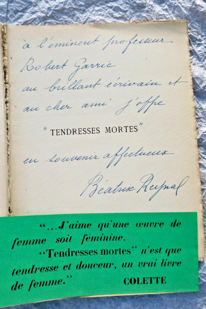 Dead Tenderness - Rare numbered copy