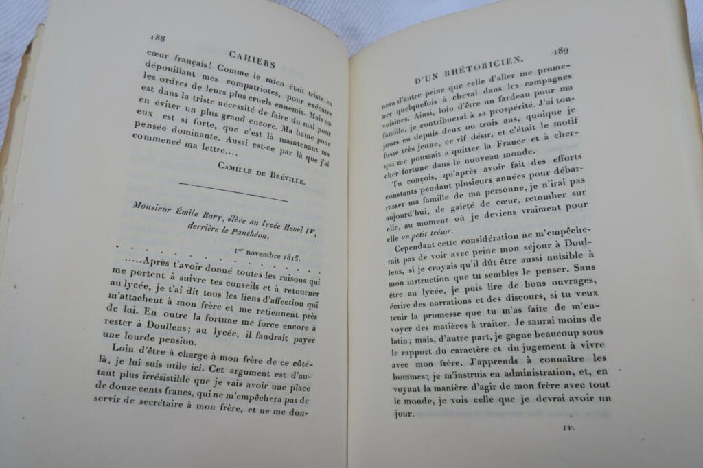 1815年修辞学家的笔记本