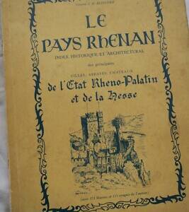 Rhin Le Pays Rhénan Index historique et architectural