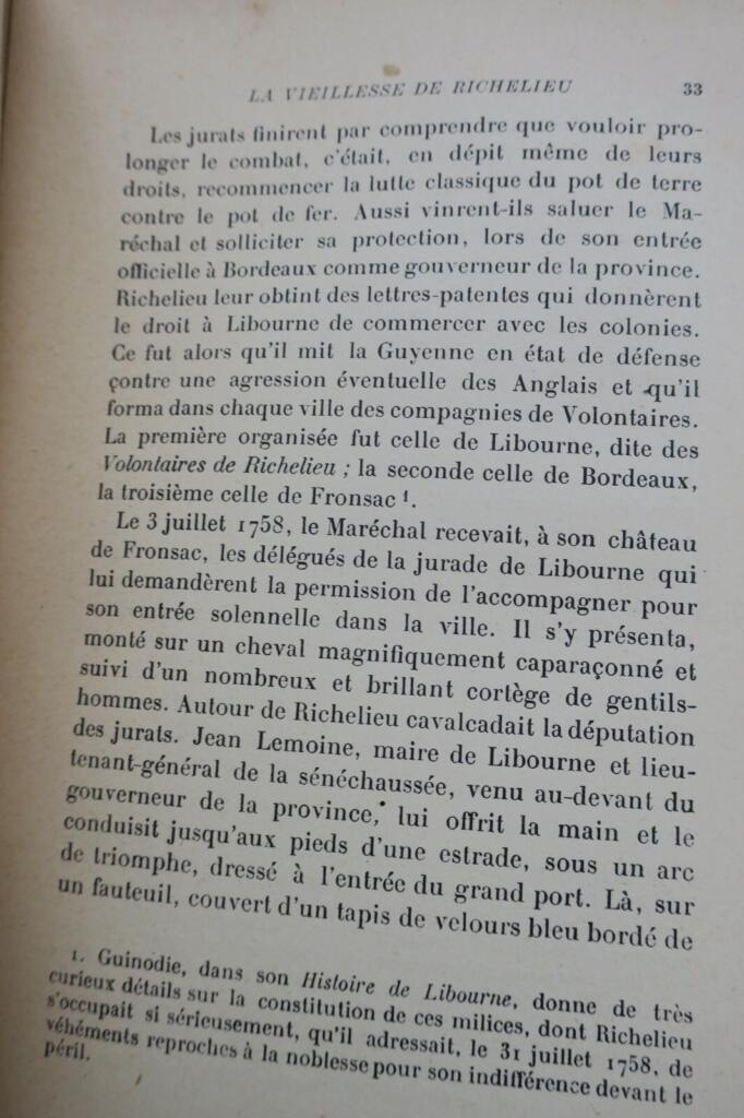 Richelieu's Last Years: Historical Study 1758-1788
