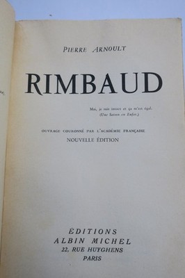Biografie von Rimbaud
