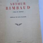 Rimbaud Arthur Oeuvres de Arthur Rimbaud - Vers et proses 1949 Claudel