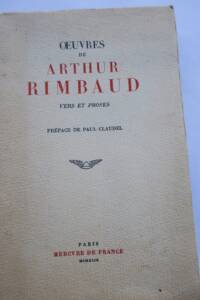Rimbaud Arthur Works of Arthur Rimbaud - Verse and Prose 1949 Claudel
