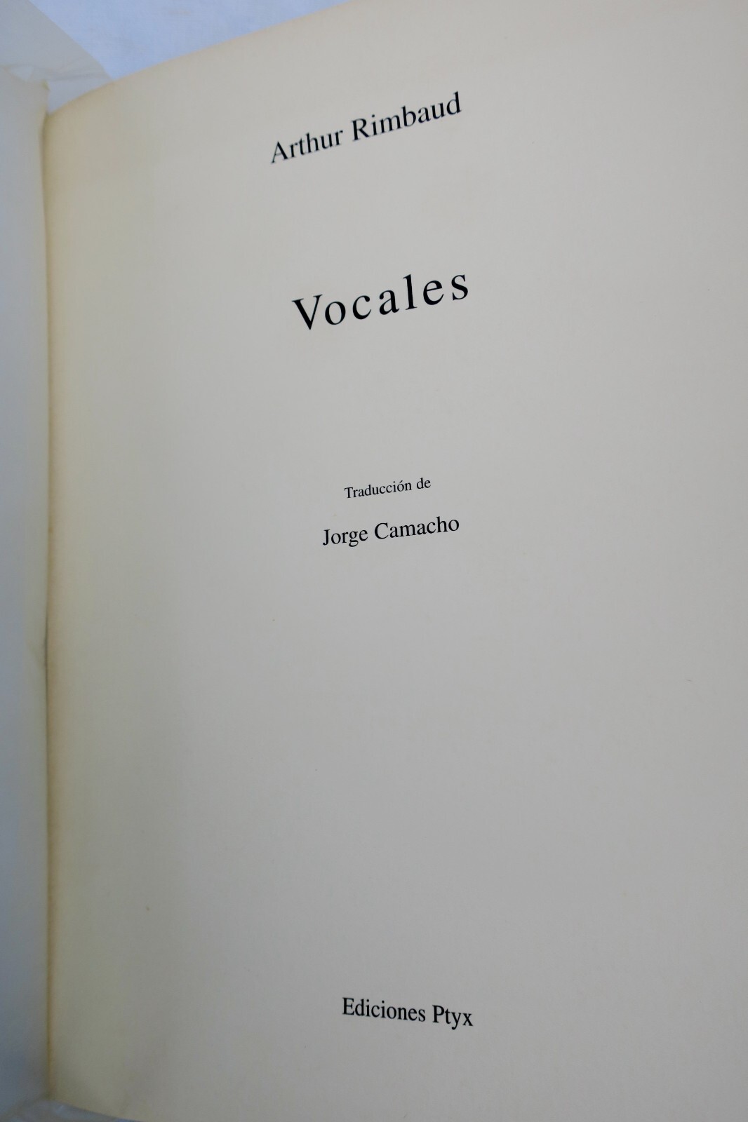 Rimbauds Vokale Erforschung<span class="lla-card-orig-wrap"><span class="lla-card-orig">❦ Rimbaud vocales Camacho</span></span> - La Librairie Antique