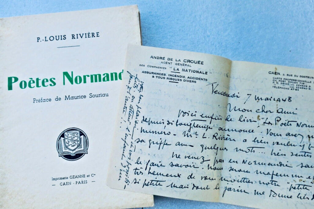 Norman Poets – Author's Inscribed Copy