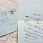 ROBERT de TRAZ lettre autographe manuscrite & signée