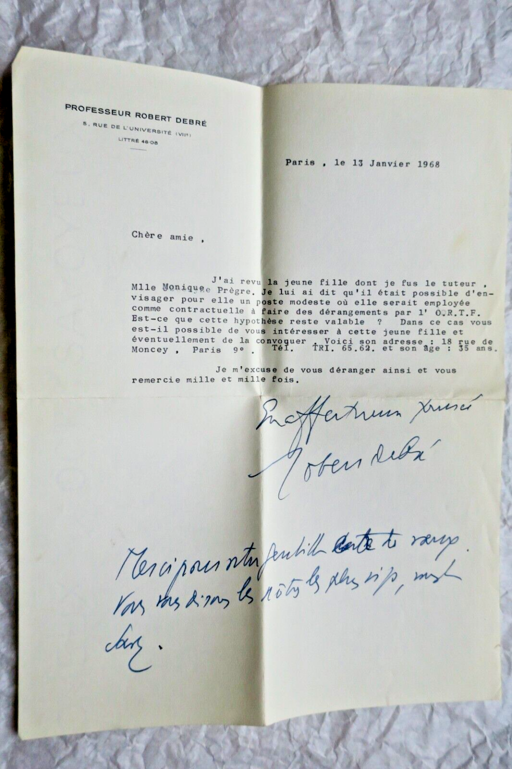 Schöne unterschriebene Handschriftliche Briefe