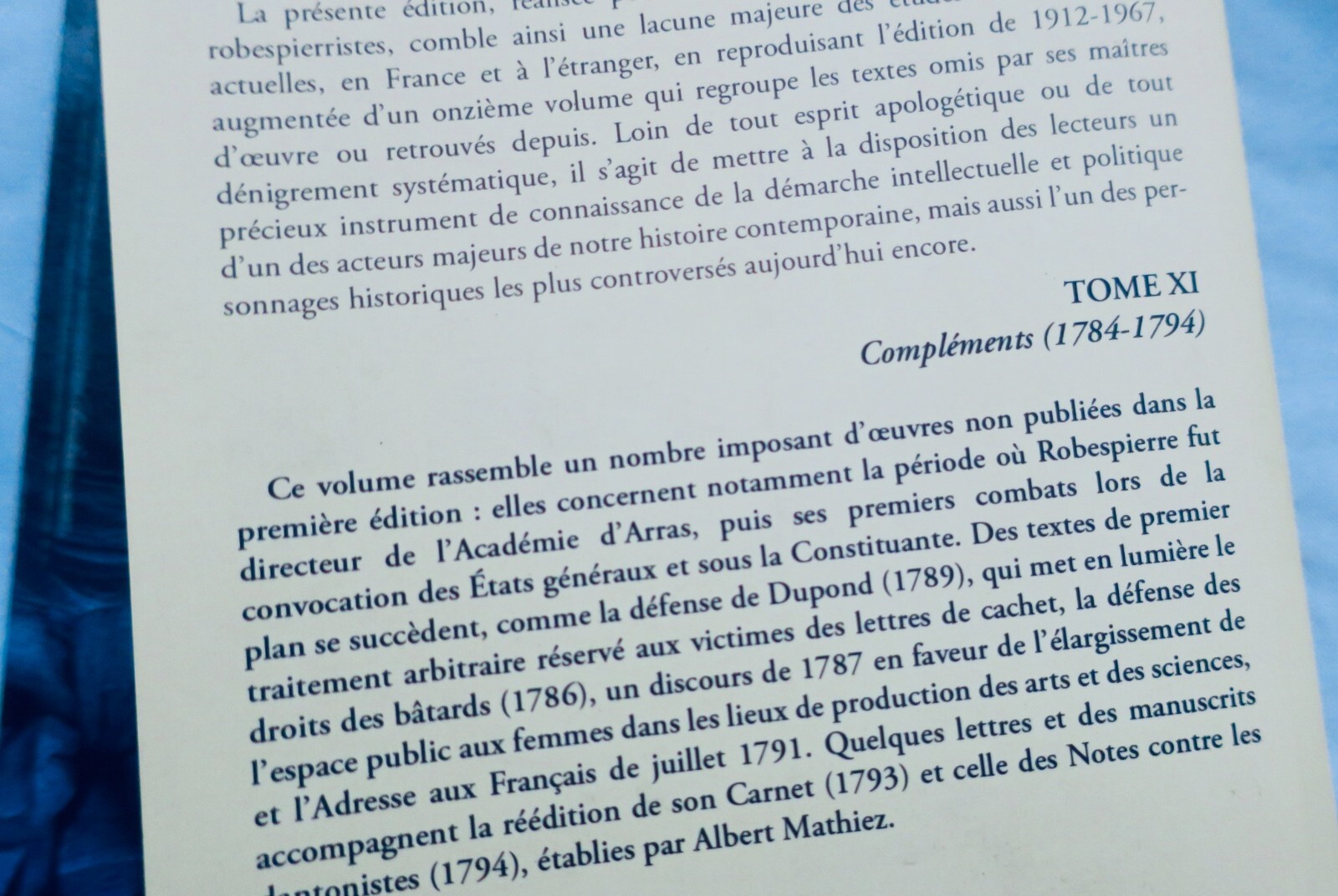 Robespierre Oeuvres de Maximilien Robespierre REVOLUTION - Image 6