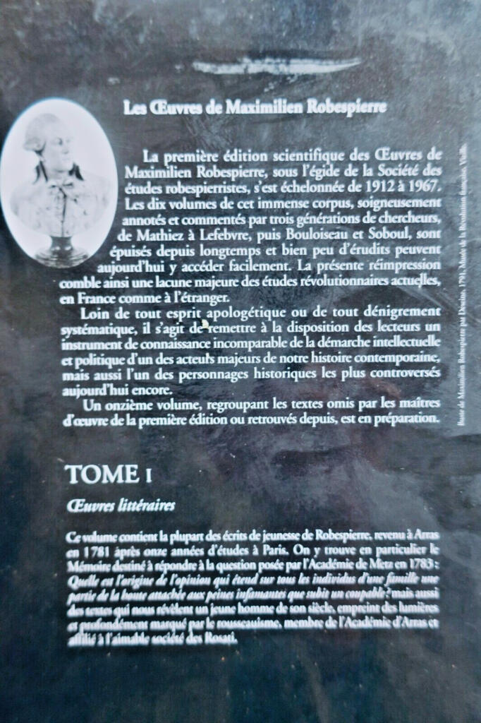 Gesammelte Werke von Robespierre