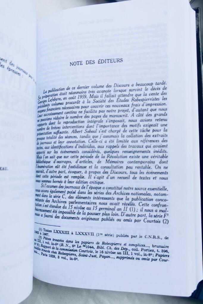 Gesammelte Werke von Robespierre