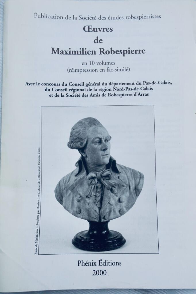 Gesammelte Werke von Robespierre