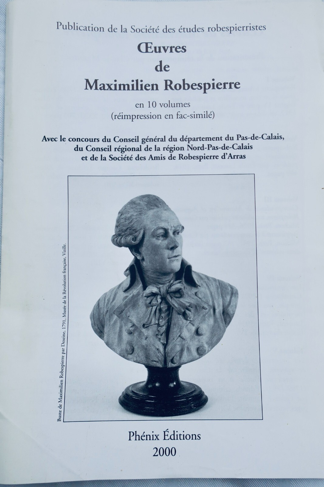 Robespierre Oeuvres de Maximilien Robespierre REVOLUTION - Image 7