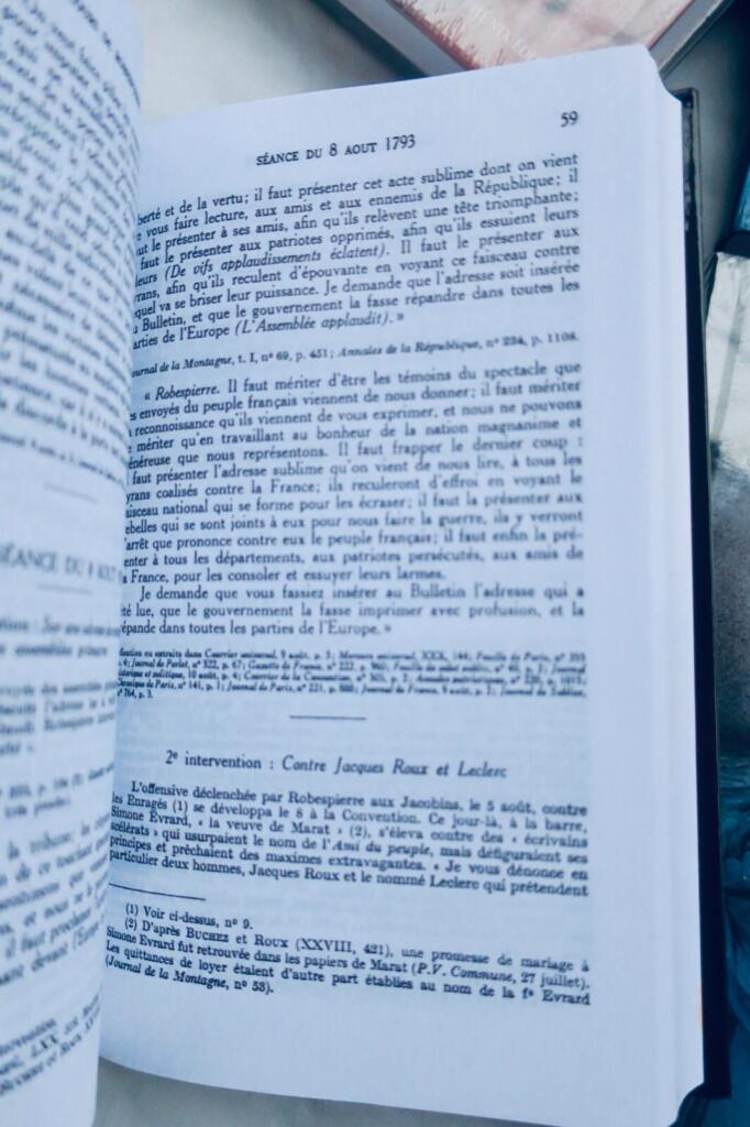 Gesammelte Werke von Robespierre