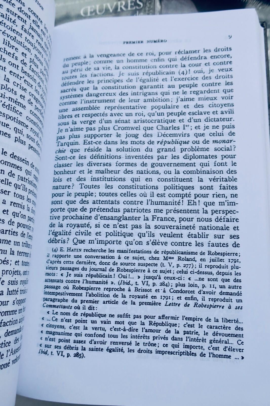 Robespierre Oeuvres de Maximilien Robespierre REVOLUTION - Image 11