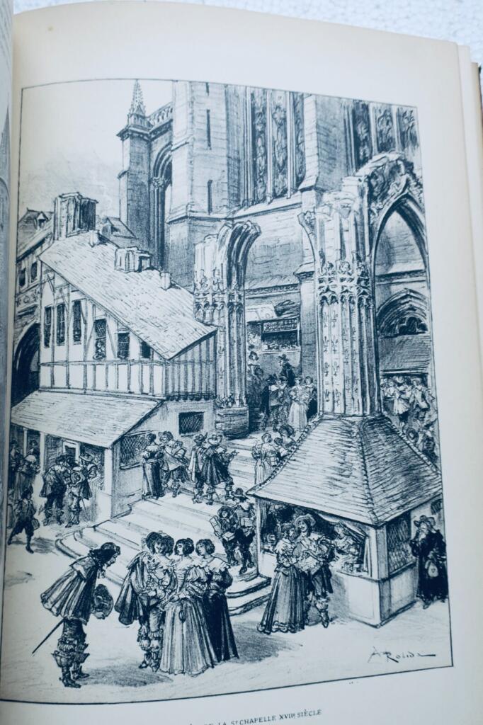 ROBIDA (Albert) Paris de siècle en siècle – Le coeur de Paris. Splendeurs..
