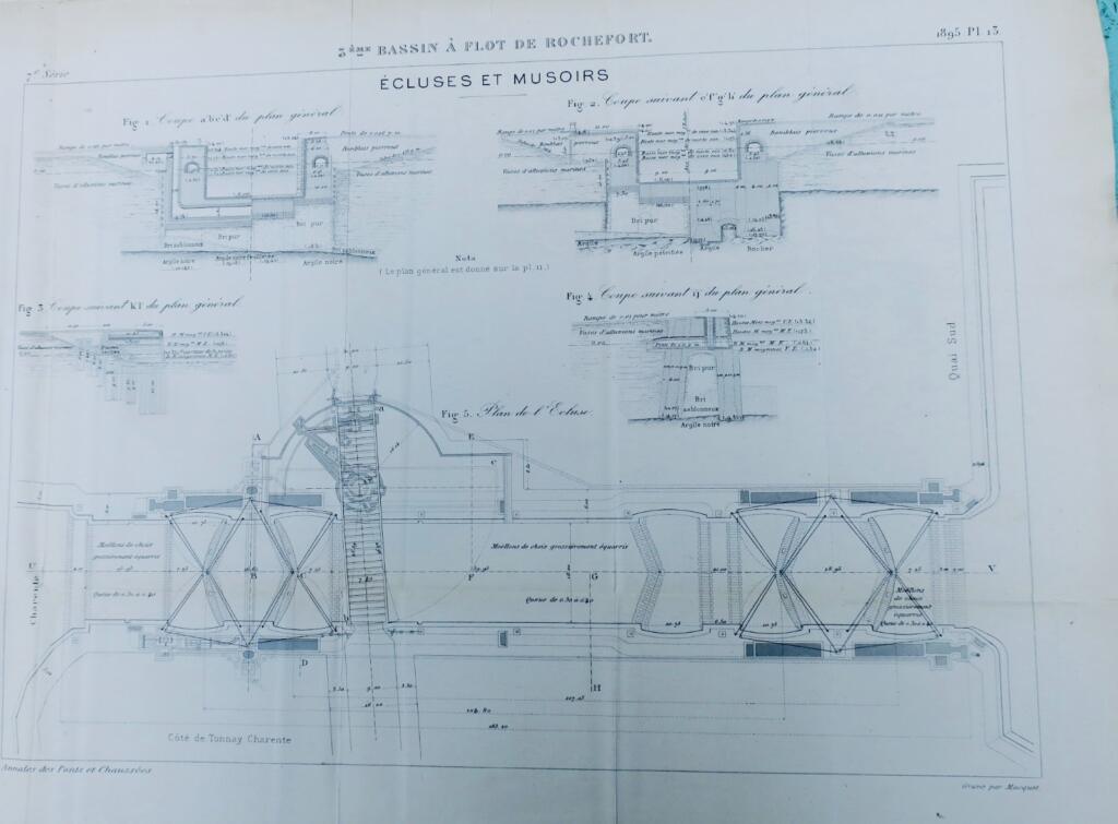 Description of Rochefort's 1895 Floating Dock