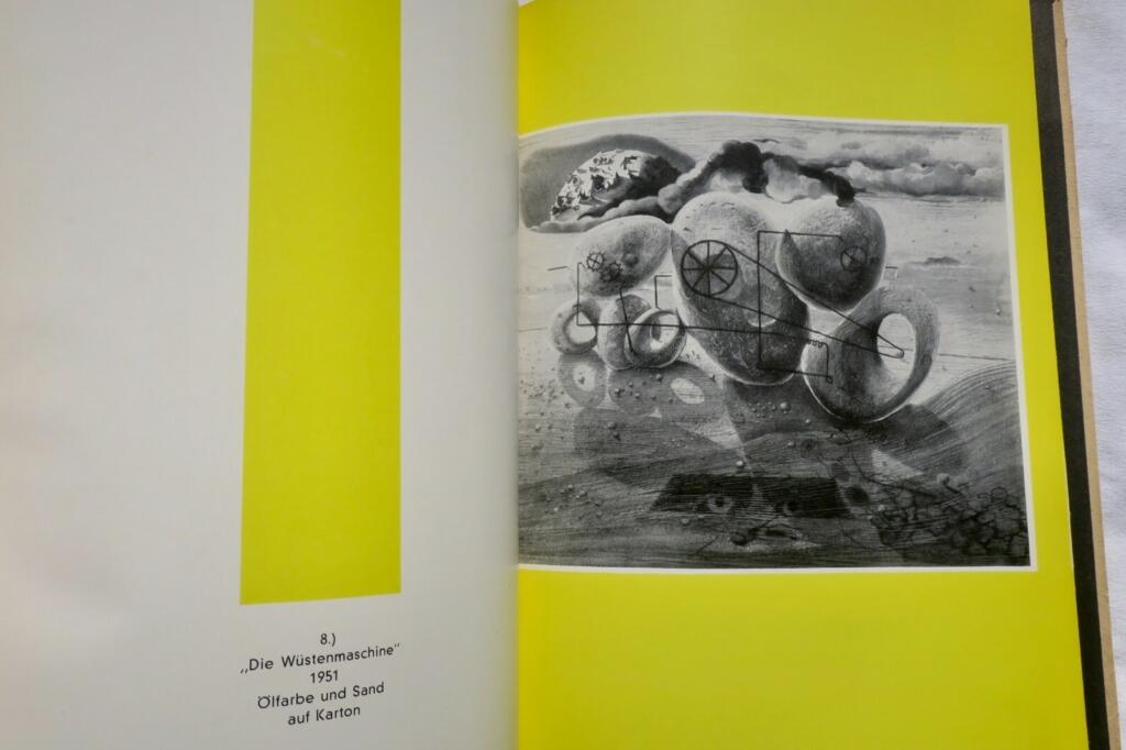 Lithographie von Rolf Wagner, 1955