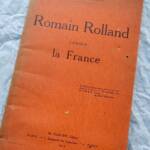 Romain Rolland contre la France + dédicace - La Librairie Antique