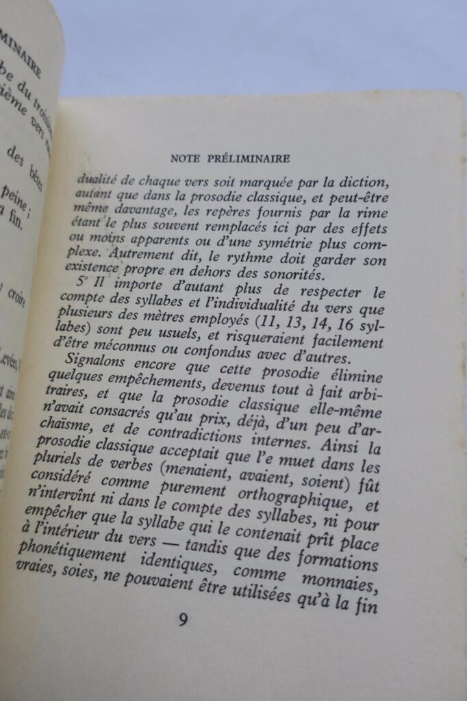 Poetry collections with author inscription