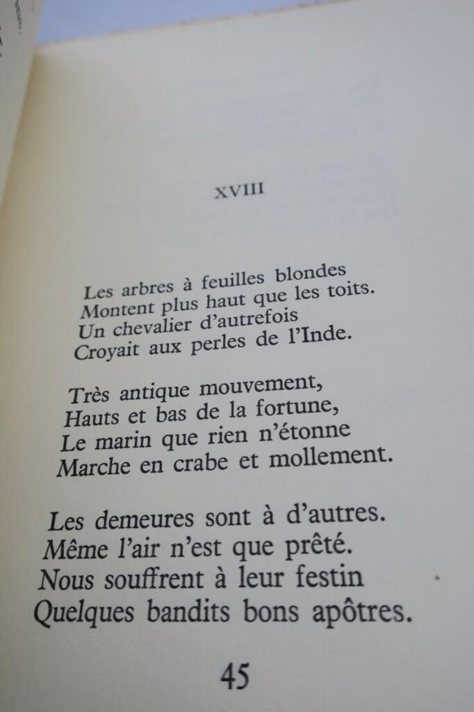 Poetry collections with author inscription