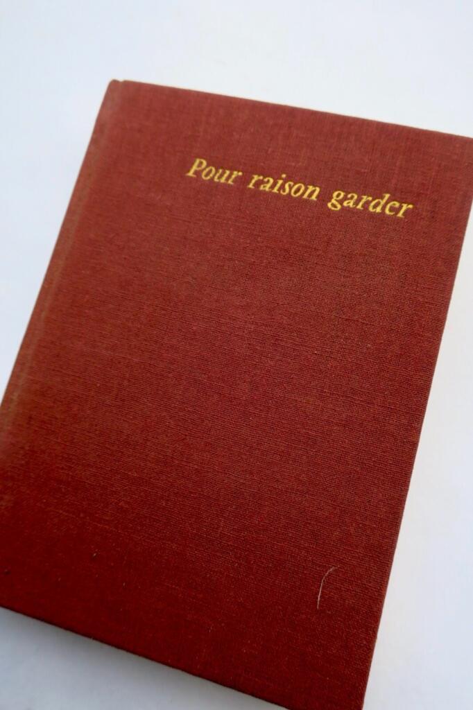 For Reason's Sake - Inscribed Copy