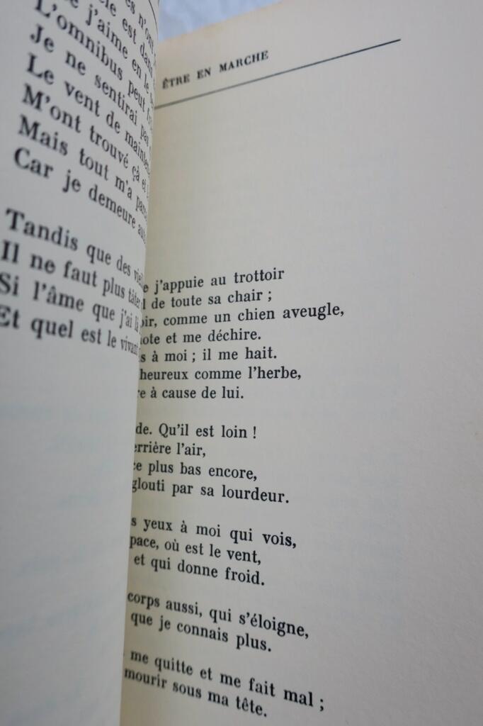 ROMAINS Jules Un être en marche. Maisons; poésie + dédicace