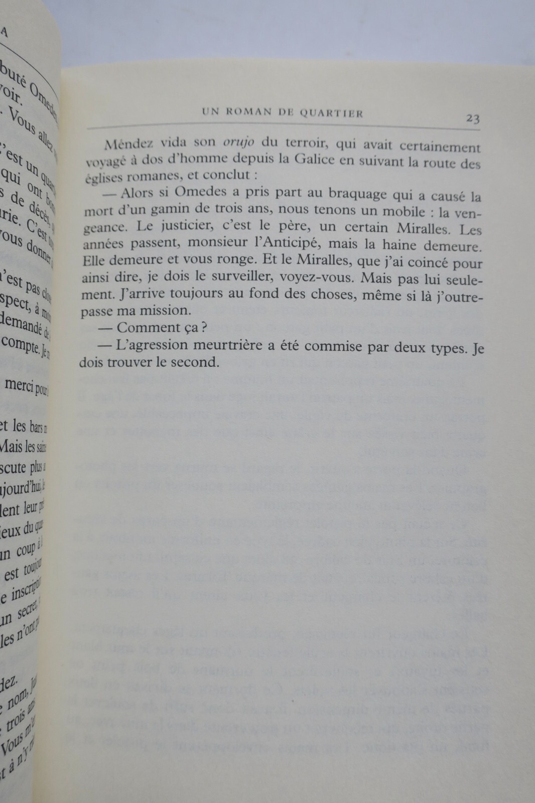 roman de quartier, une enquête de Mendéz - Image 7