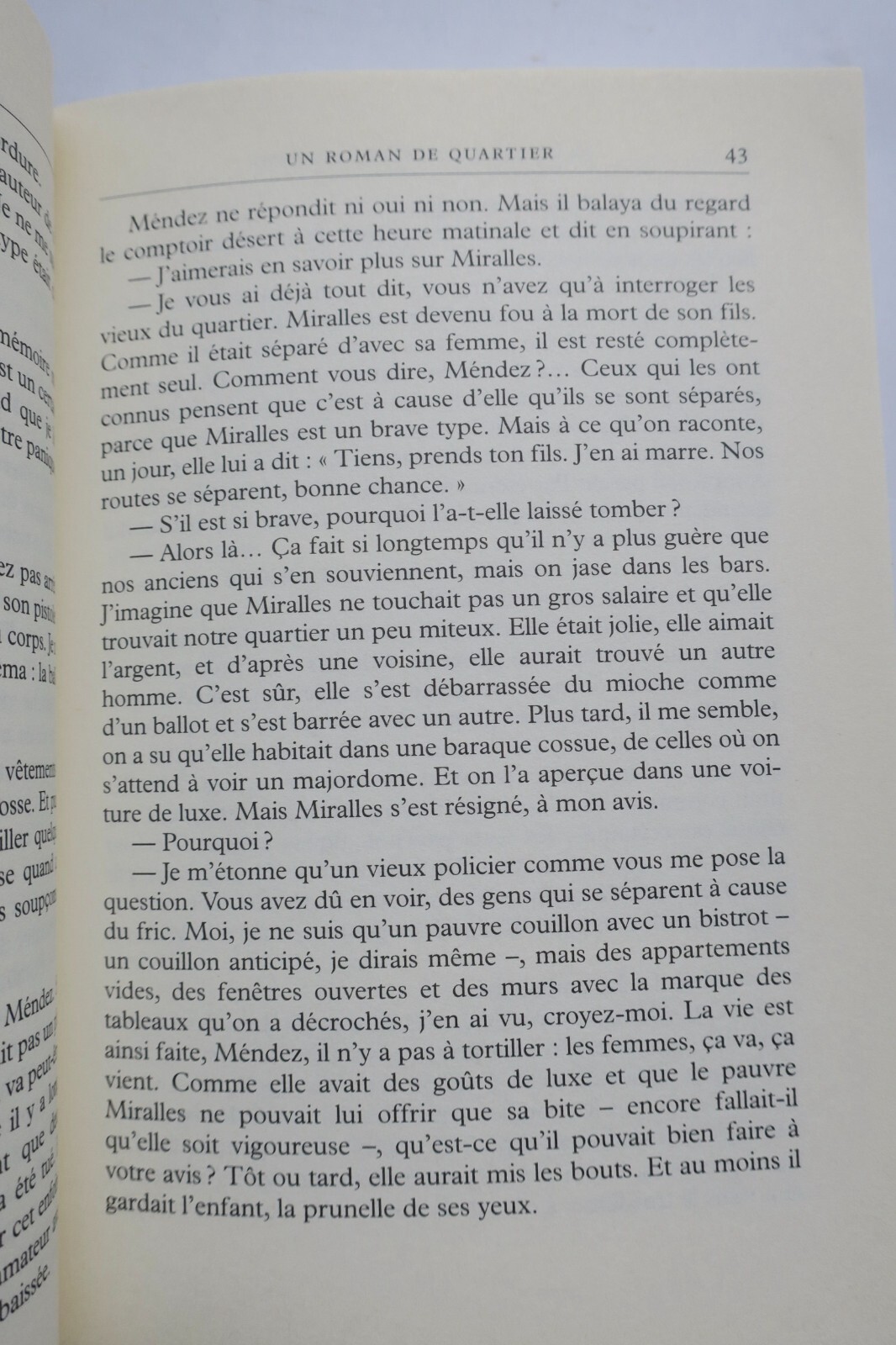 roman de quartier, une enquête de Mendéz - Image 6