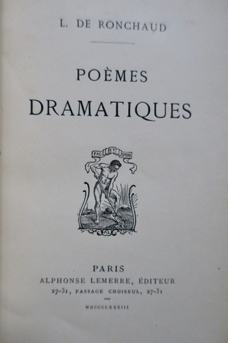 Dramatic Poems from Ronchaud - Image 3
