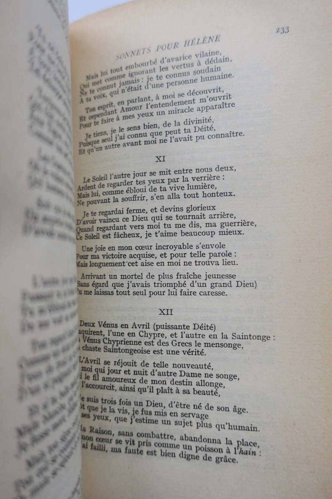 RONSARD Les amours GIBERT JEUNE 1949 – Image 3