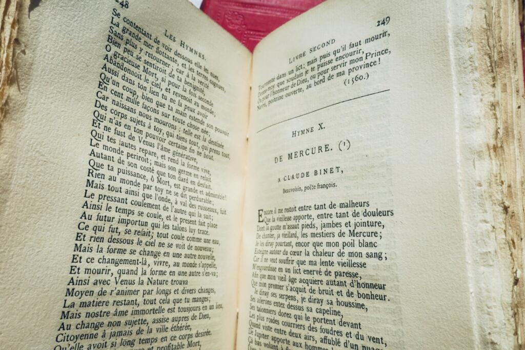 RONSARD Oeuvres complètes de P. de Ronsard bib. Elzévirienne