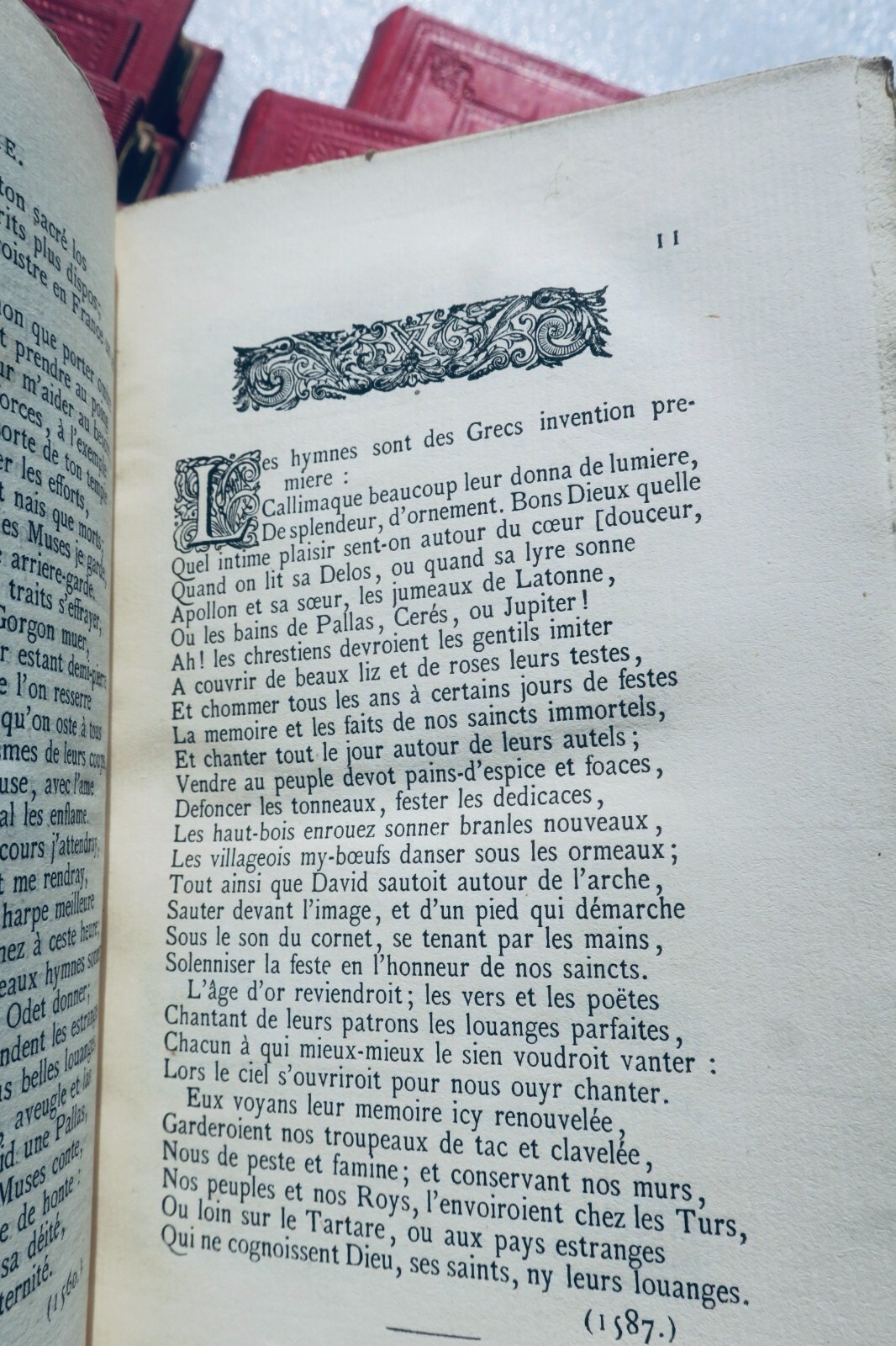 RONSARD Oeuvres complètes de P. de Ronsard bib. Elzévirienne – Image 6