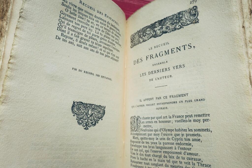 RONSARD Oeuvres complètes de P. de Ronsard bib. Elzévirienne