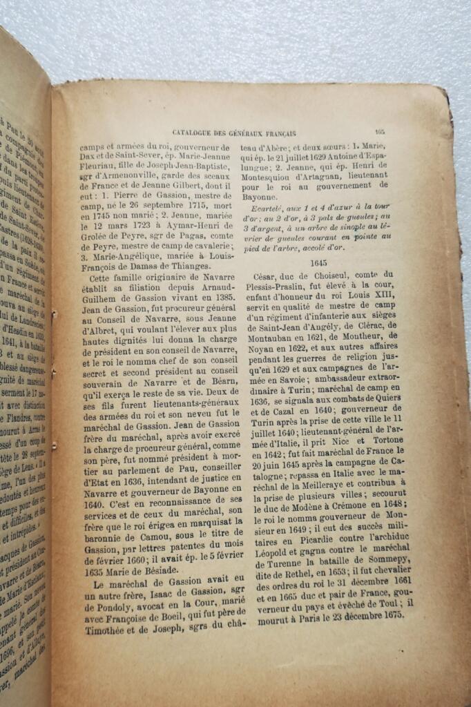 ROQUE de La. Historisches Verzeichnis der französischen Connétables und Marschälle