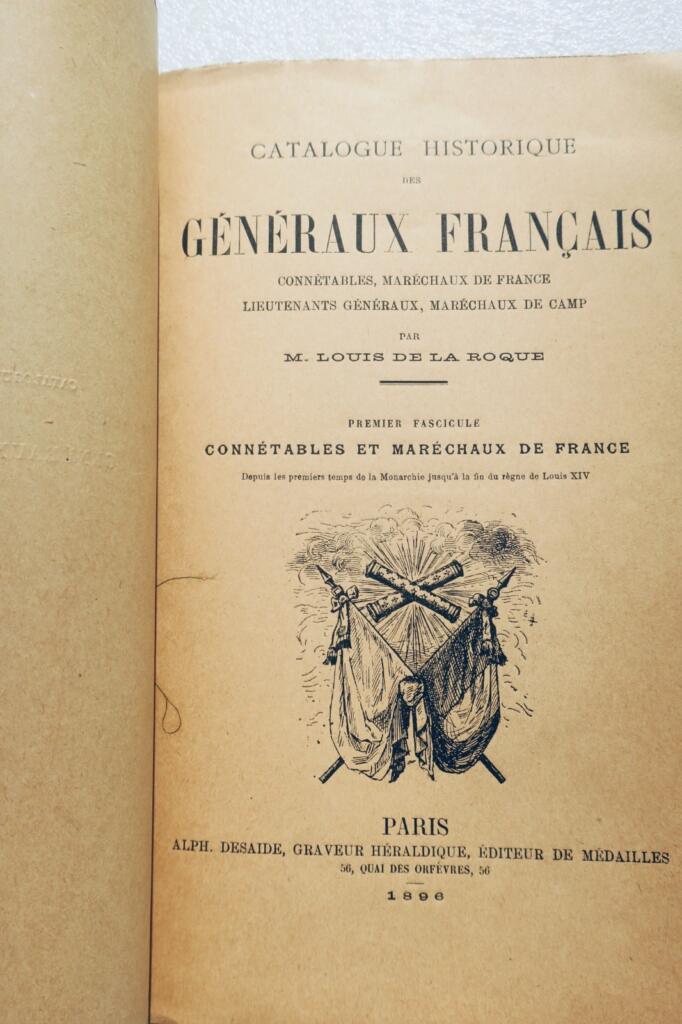 ROQUE de La. Historisches Verzeichnis der französischen Connétables und Marschälle