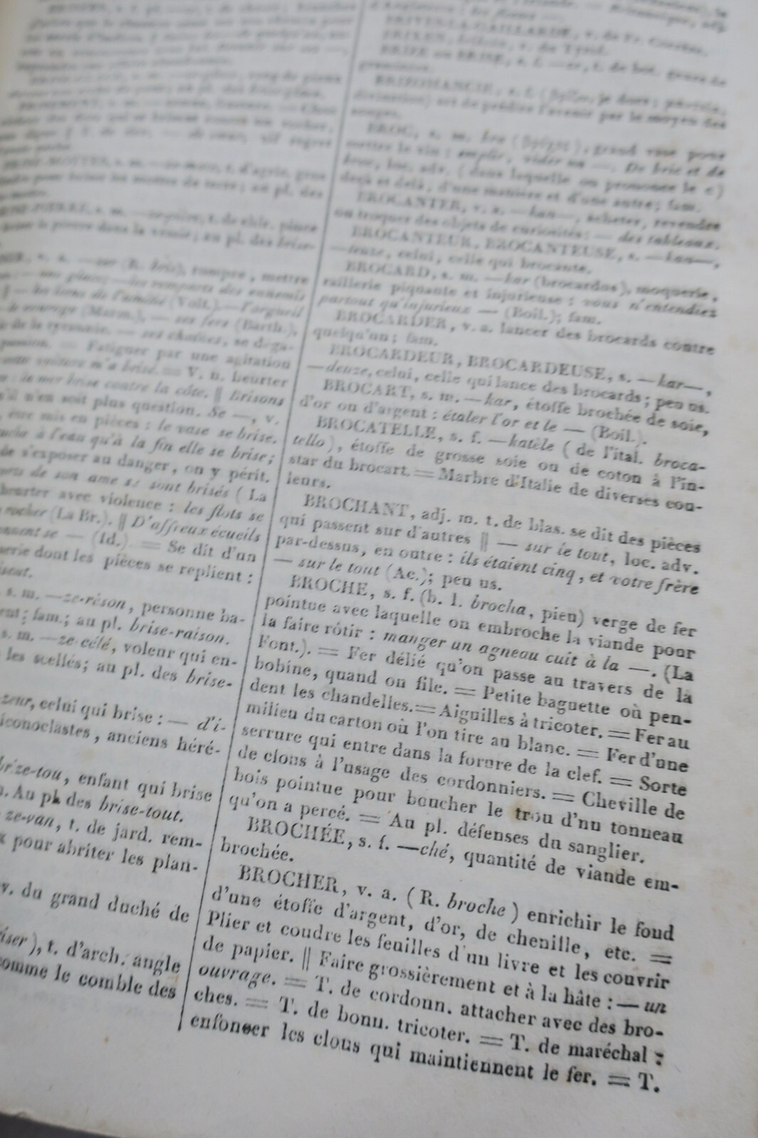 Roret Nouveau dictionnaire de la langue francaise 1832 – Image 3