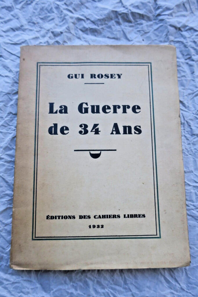 The 34-Year War with Author Signature