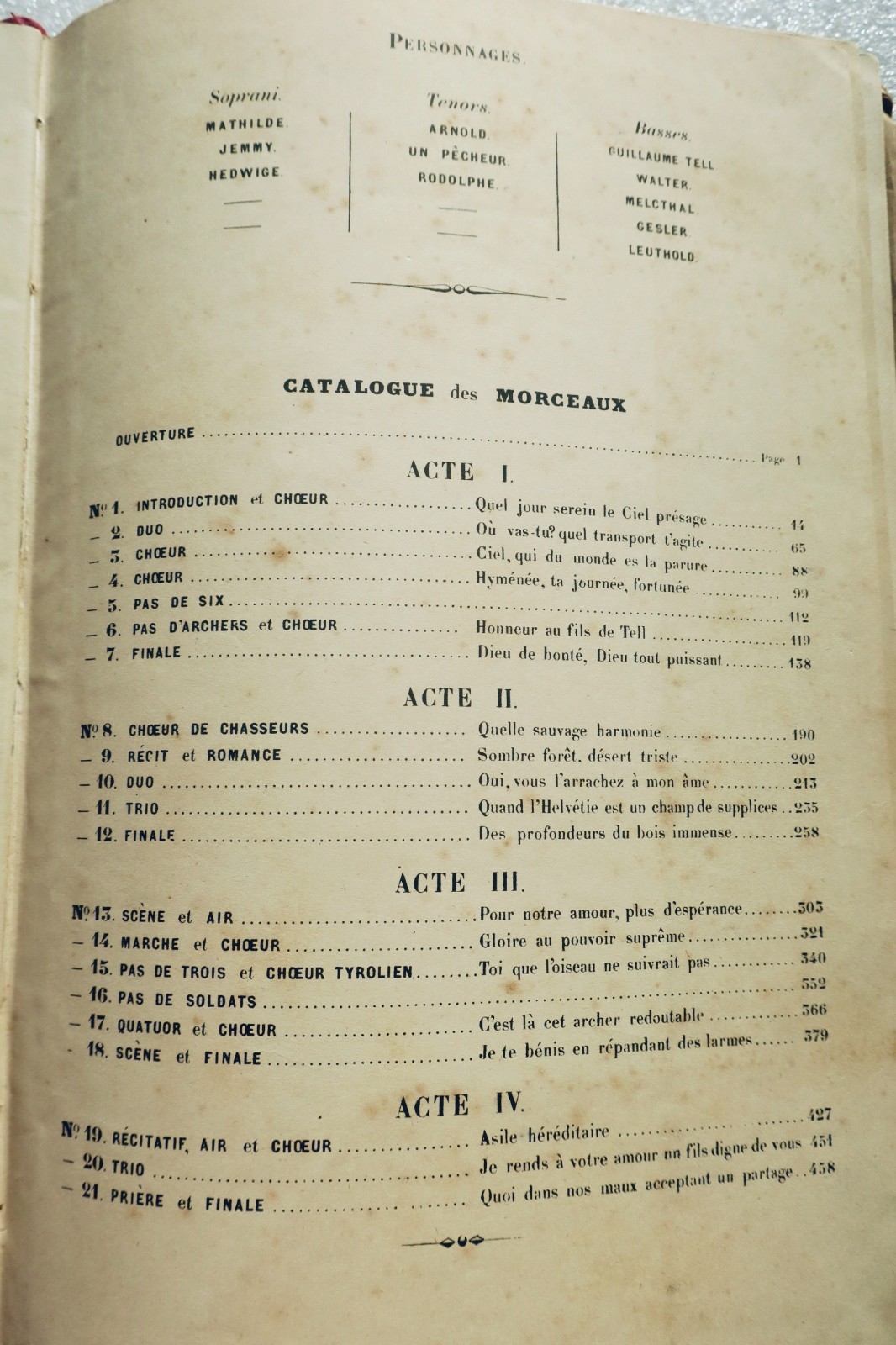 Rossini, Gioachino Guillaume Tell : Opéra en quatre actes – Image 7
