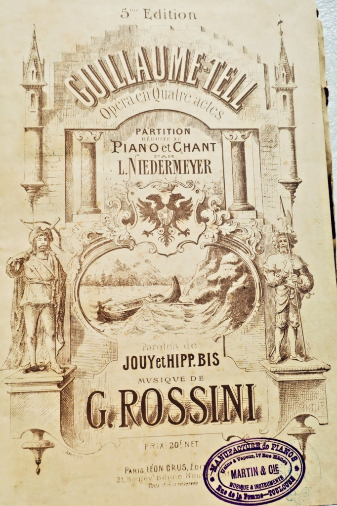 Rossini, Gioachino Wilhelm Tell: Oper in vier Akten