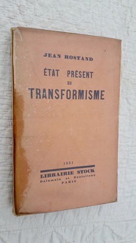 Aktueller Stand des Transformismus