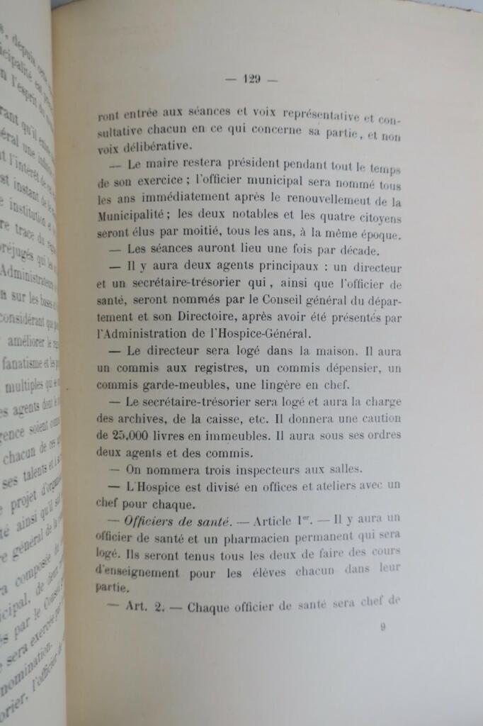 Rouen Histoire de l&rsquo;Hospice Général de Rouen 1602-1840