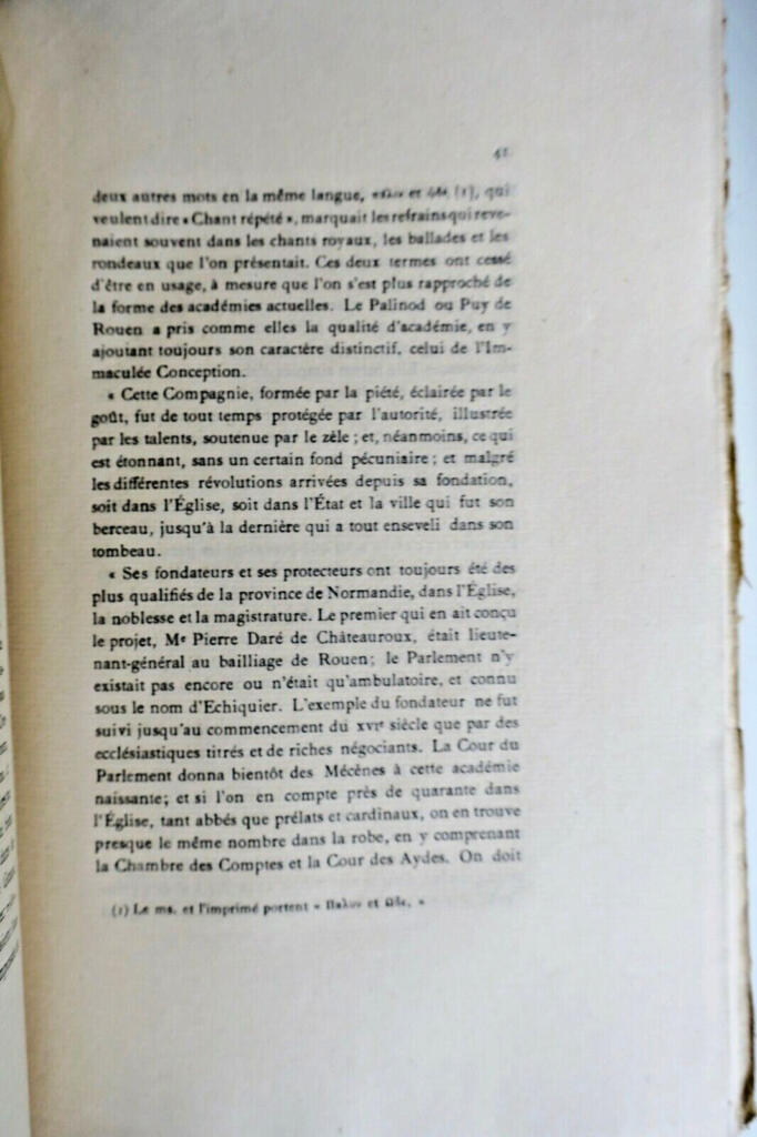 History of Rouen's Palinods