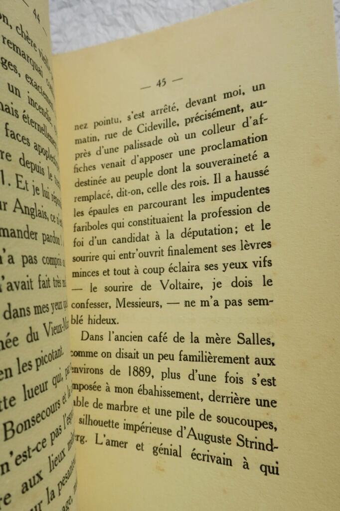 Blick auf Rouen mit Empfangsrede