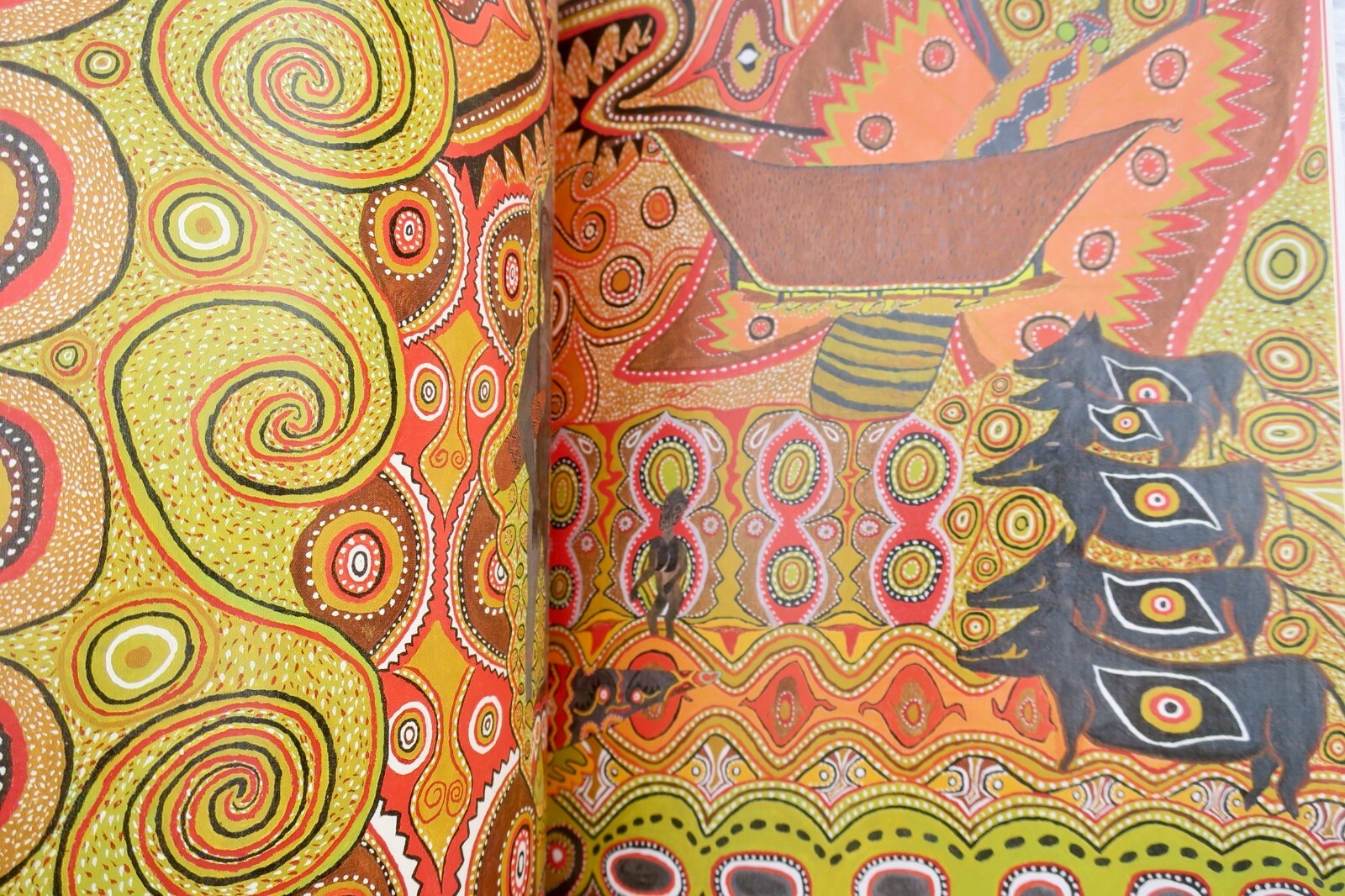 新几内亚的神话画作 – Image 3