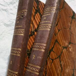 ROUSSEAU Histoire de la vie et des ouvrages de J.J. Rousseau1821